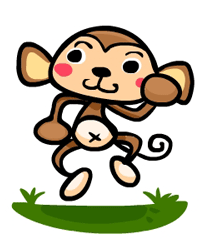 how to draw cute animated monkeys